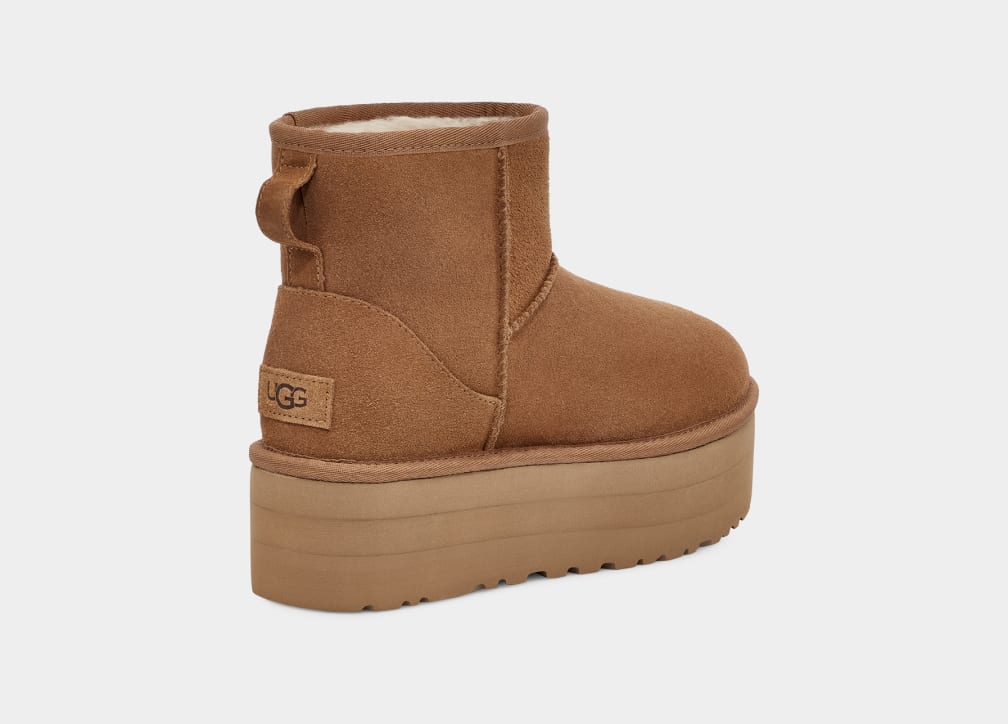Botte UGG Classic Mini À Platforme - Marron