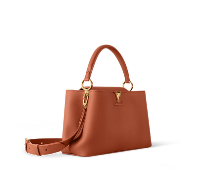 Sac Capucines MM Souple - LV - Marron terre cuite