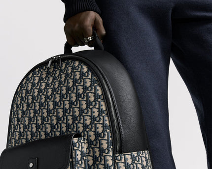 Sac à dos zippé Saddle - Dior