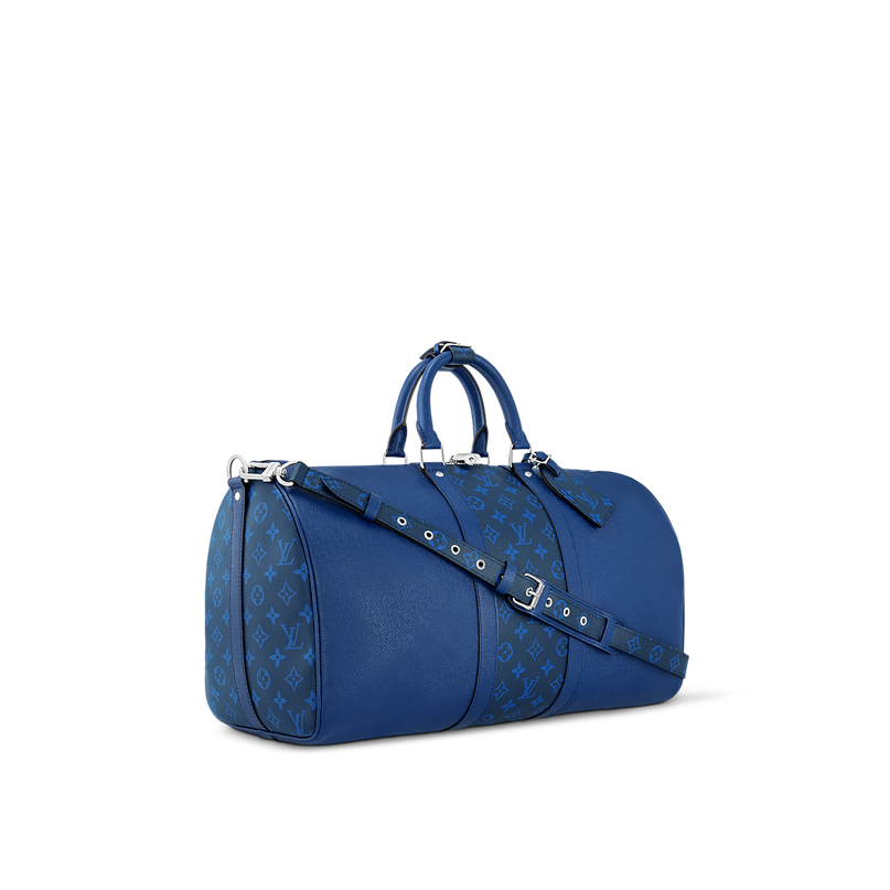 Sac Keepall Bandoulière 50 - LV - Bleu