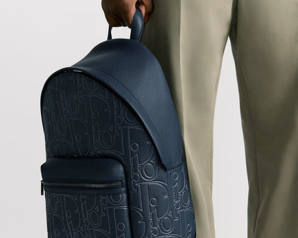 Sac à dos zippé Rider 2.0 - Dior - Bleu