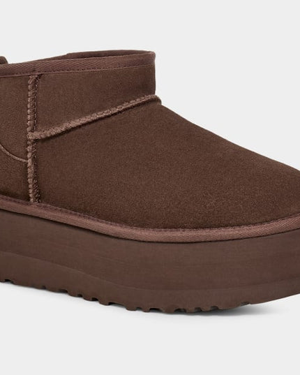 Botte UGG Classic Ultra Mini À Plateforme - Chocolate
