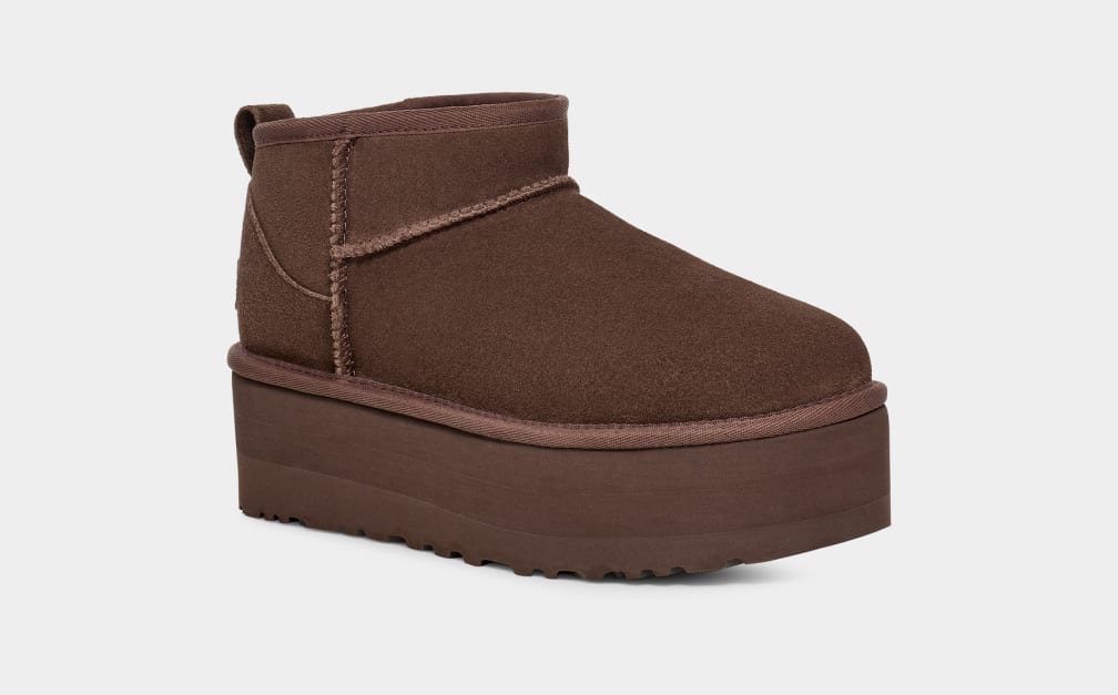 Botte UGG Classic Ultra Mini À Plateforme - Chocolate