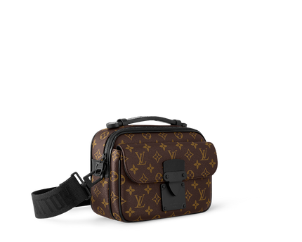 Sac messenger S Lock - LV - Marron