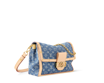 Sac Dauphine Soft GM - LV - Bleu jeans