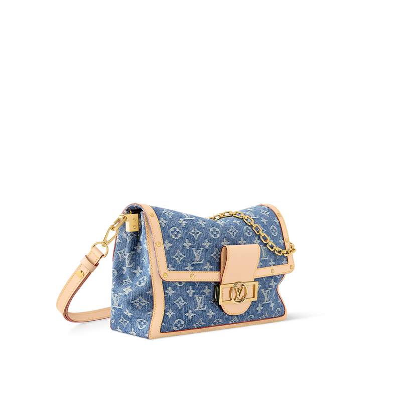 Sac Dauphine Soft GM - LV - Bleu jeans