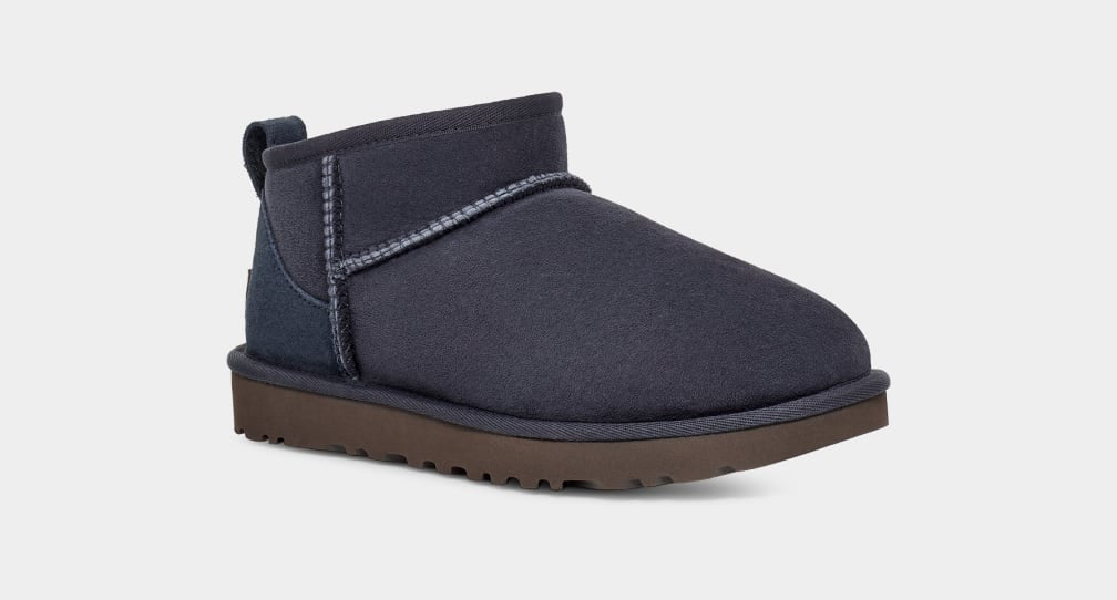 Botte UGG Classic Ultra Mini - Bleu foncé
