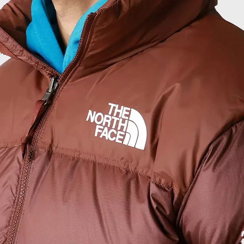 Brown Retro Nuptse 700 Pour Homme TNF