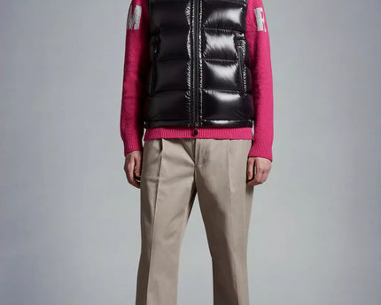 MONCLER - Doudoune sans manches Noir
