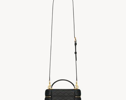 GABY VANITY BAG EN CUIR D’AGNEAU - YSL - NOIR