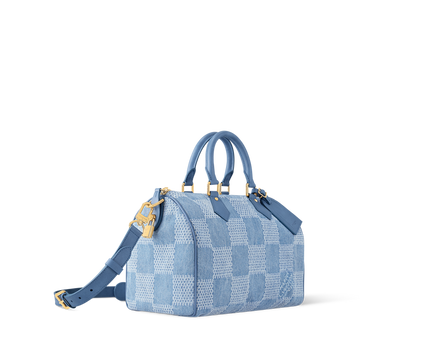 Sac Speedy 30 Bandoulière - LV - Bleu jeans