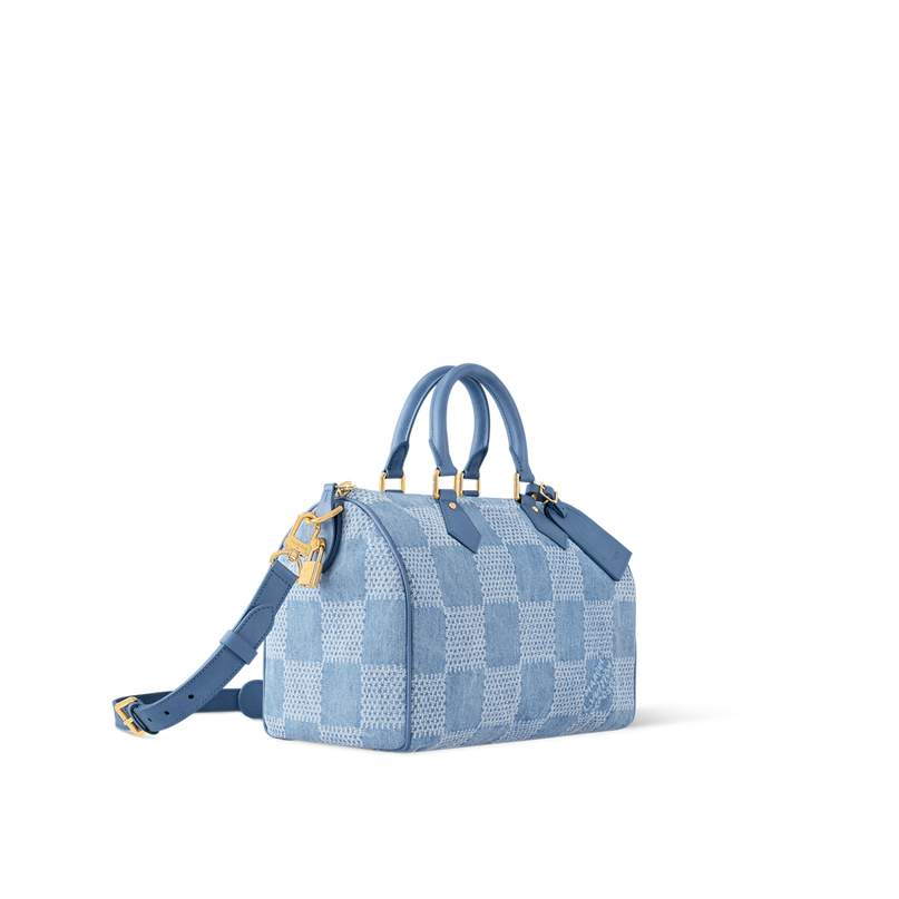 Sac Speedy 30 Bandoulière - LV - Bleu jeans