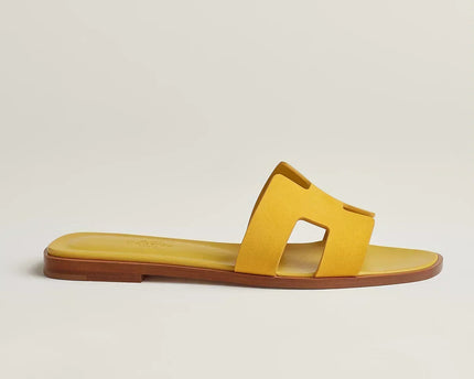 Sandales Oran - Jaune bouton d'or - Hermes
