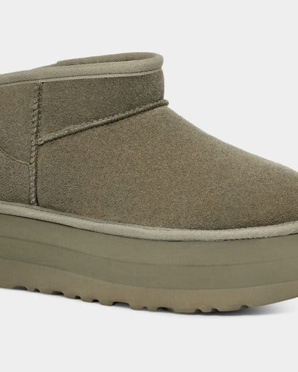 Botte UGG Classic Ultra Mini À Plateforme - Vert