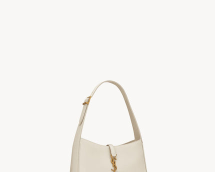 LE 5 À 7 EN CUIR LISSE  - YSL - Blanc