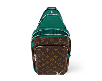 Sac Avenue Slingbag - LV - Marron vert