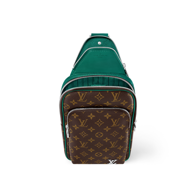Sac Avenue Slingbag - LV - Marron vert