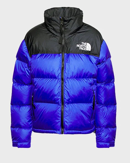 Blue Retro Nuptse 700 Pour Femme Bleu