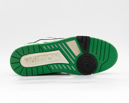 Sneaker LV Trainer White Green