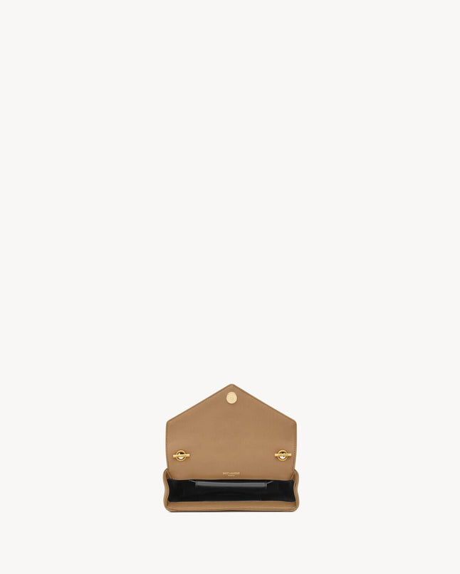 LOULOU MINI EN CUIR D'AGNEAU  - YSL - Beige