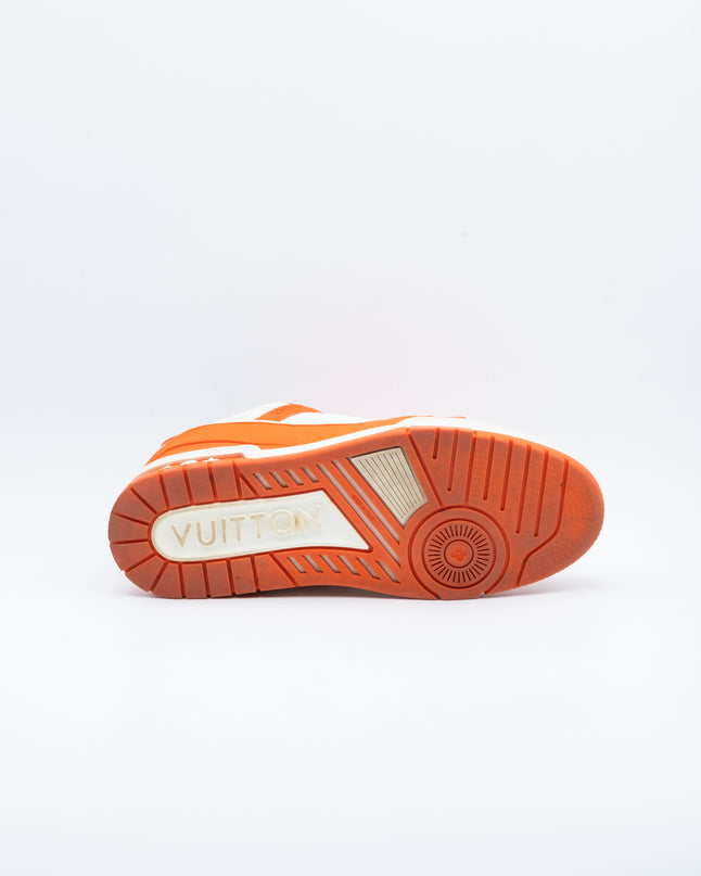 Sneaker LV Trainer Orange