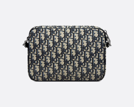 Triple Pouch Saddle Dior Noir et Beige