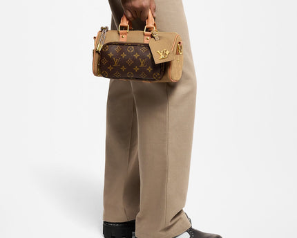 Sac Keepall Bandoulière 25 - LV - Beige