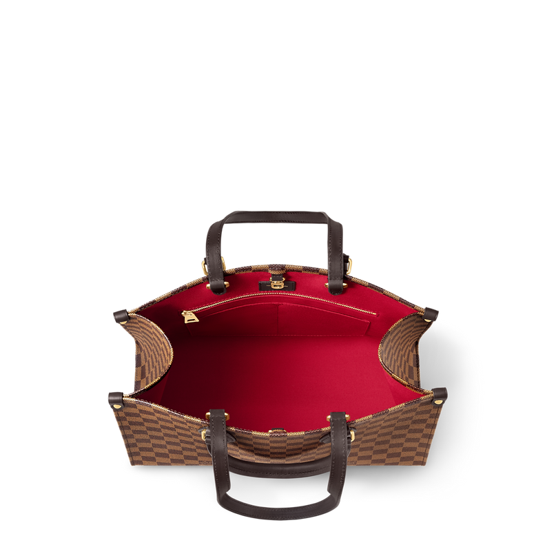 Cabas Onthego MM - LV - Marron Classique