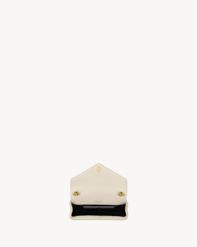 LOULOU MINI EN CUIR D'AGNEAU  - YSL - Blanc