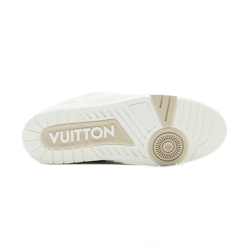 Louis Vuitton Skate Sneaker Beige White
