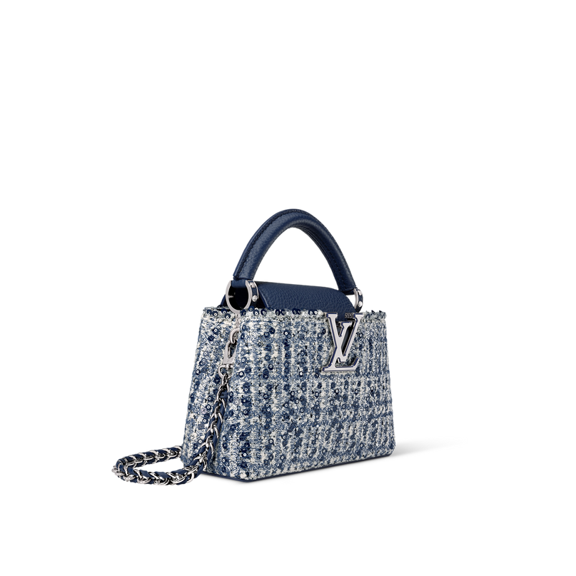 Sac Capucines Mini - LV - Bleu Edition limité
