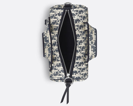 Sac Messenger zippé Dior - Blanc