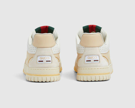 BASKETS GUCCI RE-WEB POUR HOMME - SAUMON