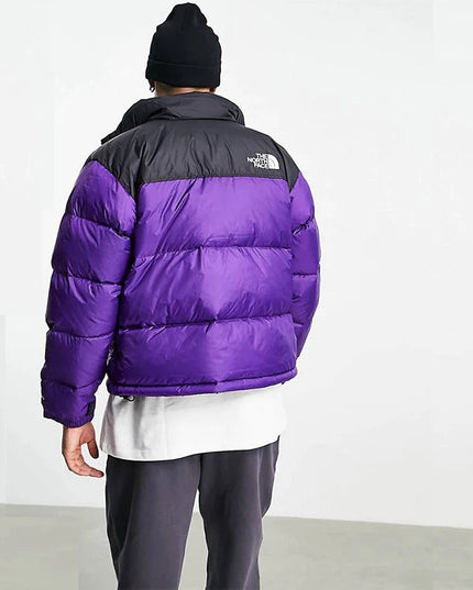 Purple Retro Nuptse 700 Pour Homme