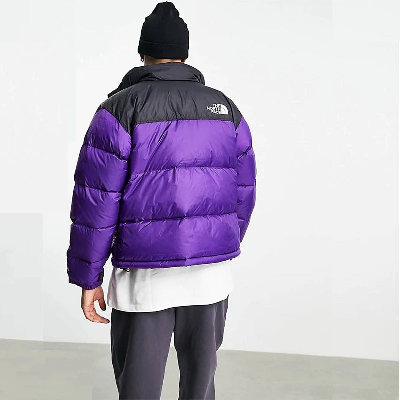 Purple Retro Nuptse 700 Pour Homme
