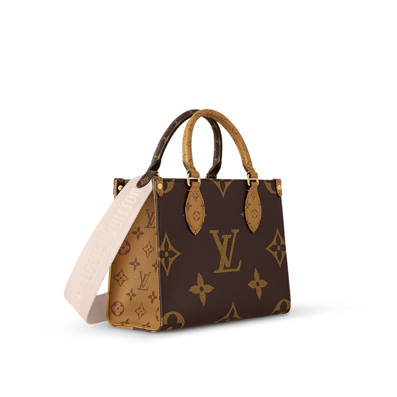Cabas OnTheGo PM - LV - Marron Beige