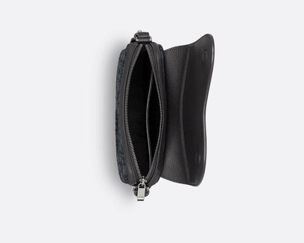 Mini sac Saddle Dior - Noir