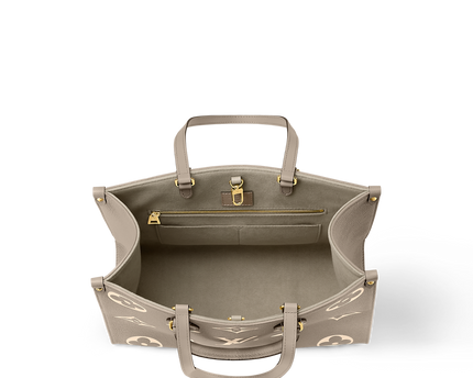 Cabas OnTheGo MM - LV - Gris Blanc