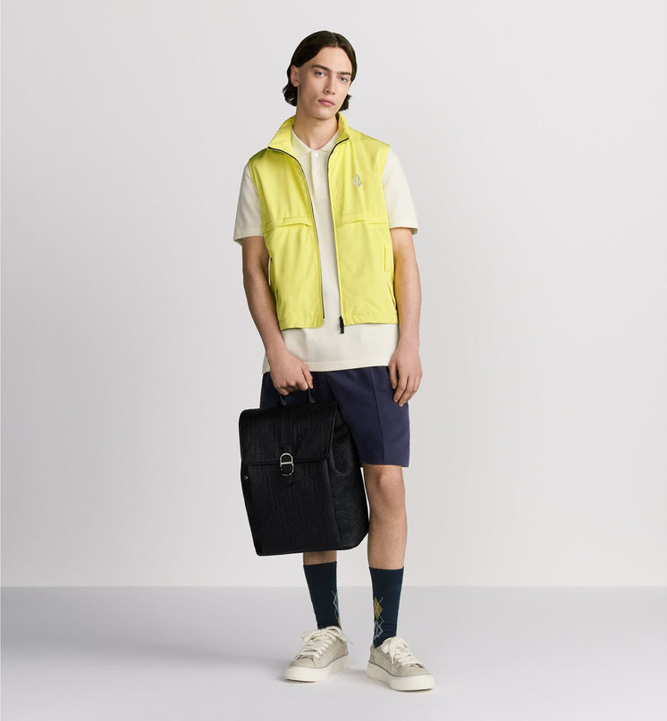 Sac à dos à rabat Dior Daily Noir