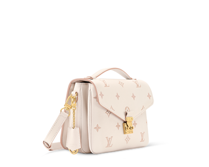 Pochette Métis - LV - Blanc Rose
