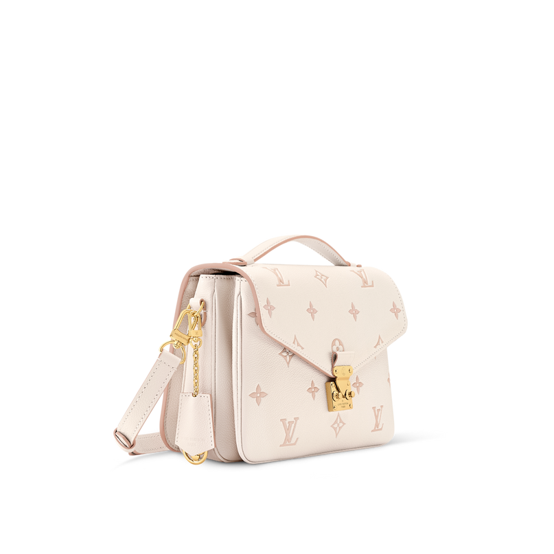 Pochette Métis - LV - Blanc Rose