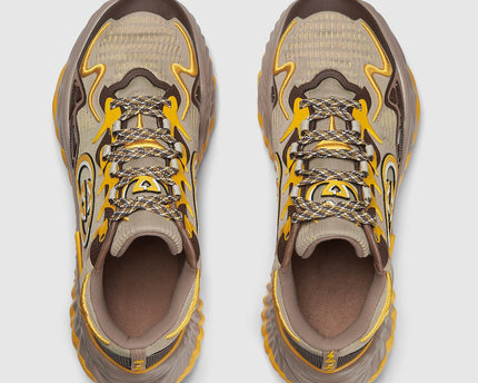 BASKETS GUCCI RIPPLE POUR HOMME - JAUNE