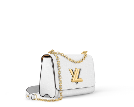 Sac Twist MM - LV - Blanc