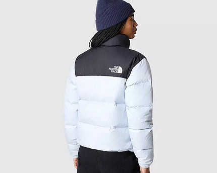 White Retro Nuptse 700 Pour Femme