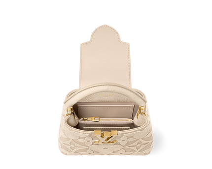 Sac Capucines Mini - LV - Blanc cassé
