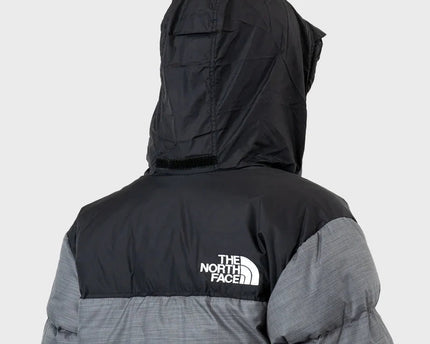 Grey Retro Nuptse 700 Pour Femme