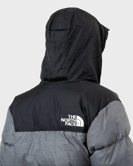 Grey Retro Nuptse 700 Pour Femme