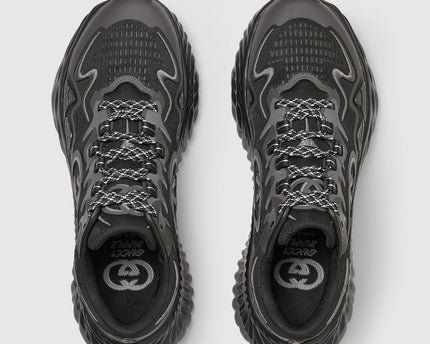 BASKETS GUCCI RIPPLE POUR HOMME  - NOIR