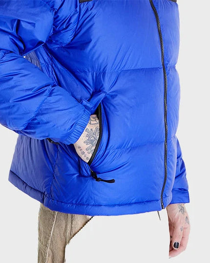 Blue Retro Nuptse 700 Pour Homme Bleu