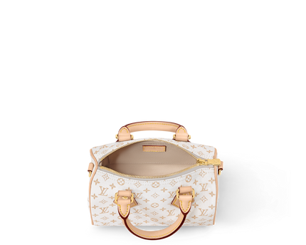 Sac Speedy Bandoulière 20 - LV - Blanc